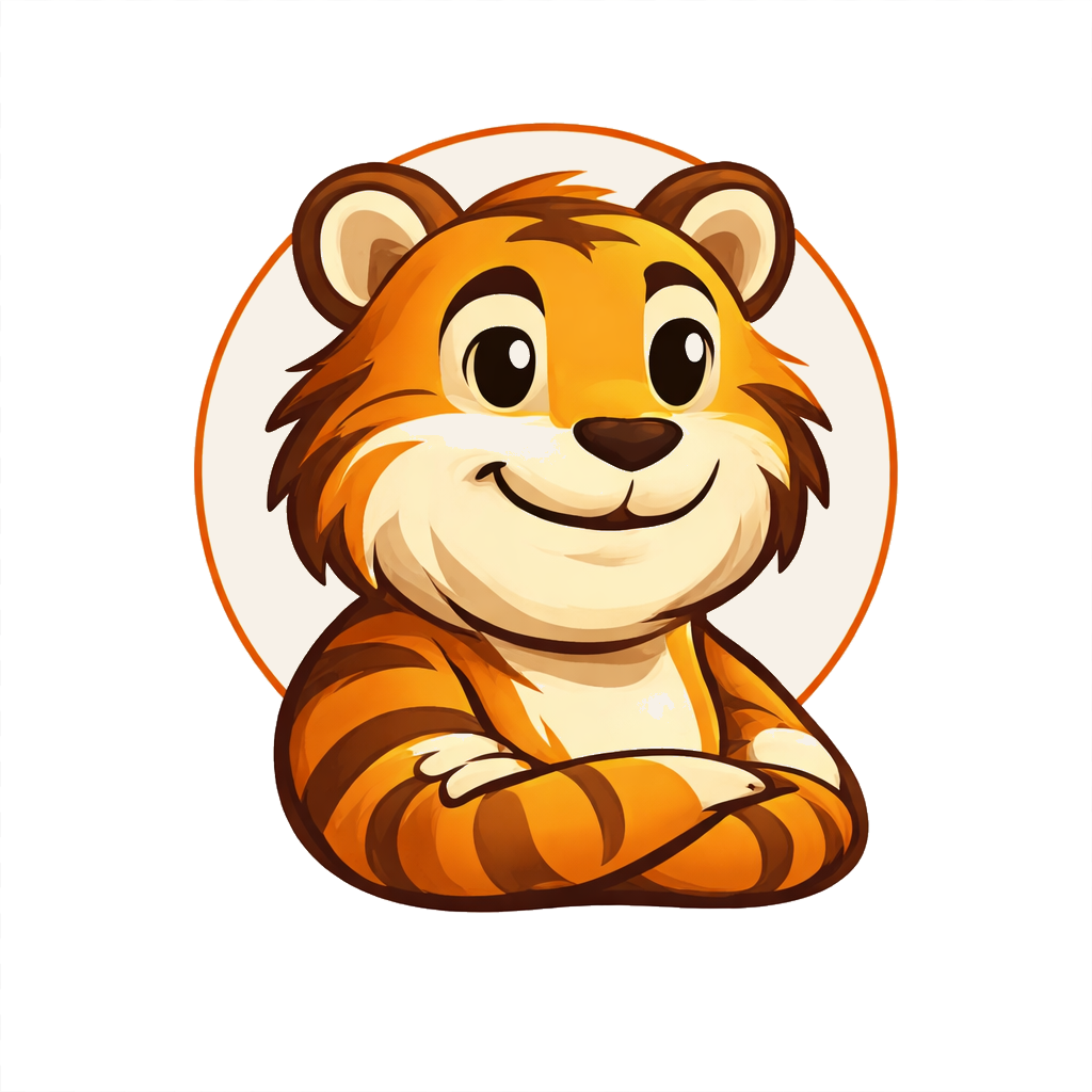 Maskotspesialisten tiger-maskot