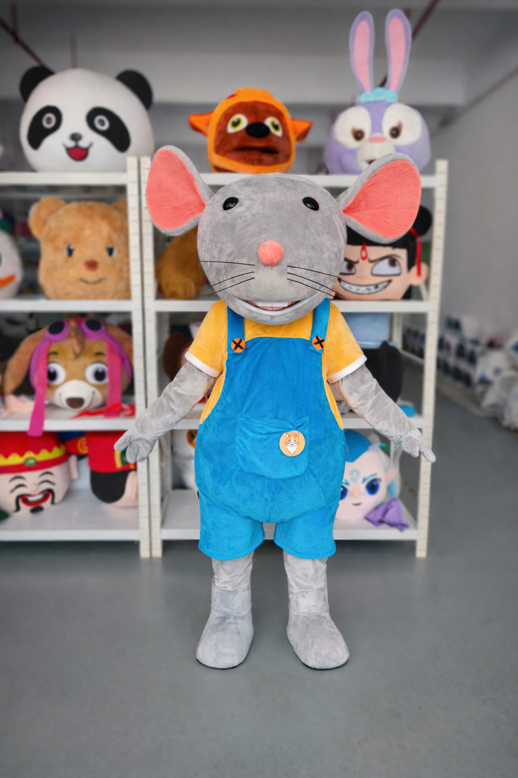 Ferdig musemaskot - forside